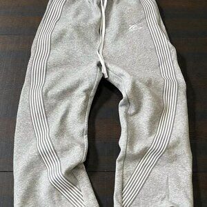 Grey track sweats